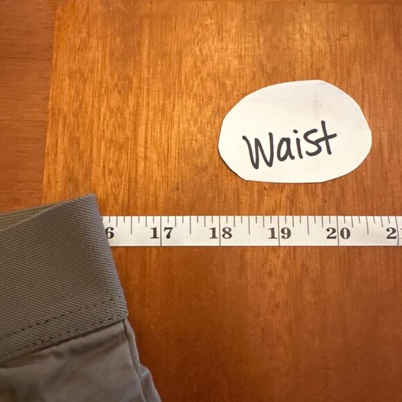 J. Crew Vintage 90s Cotton MIni Skirt Stretch Pull on with pockets sz 10 - Picture 3 of 6